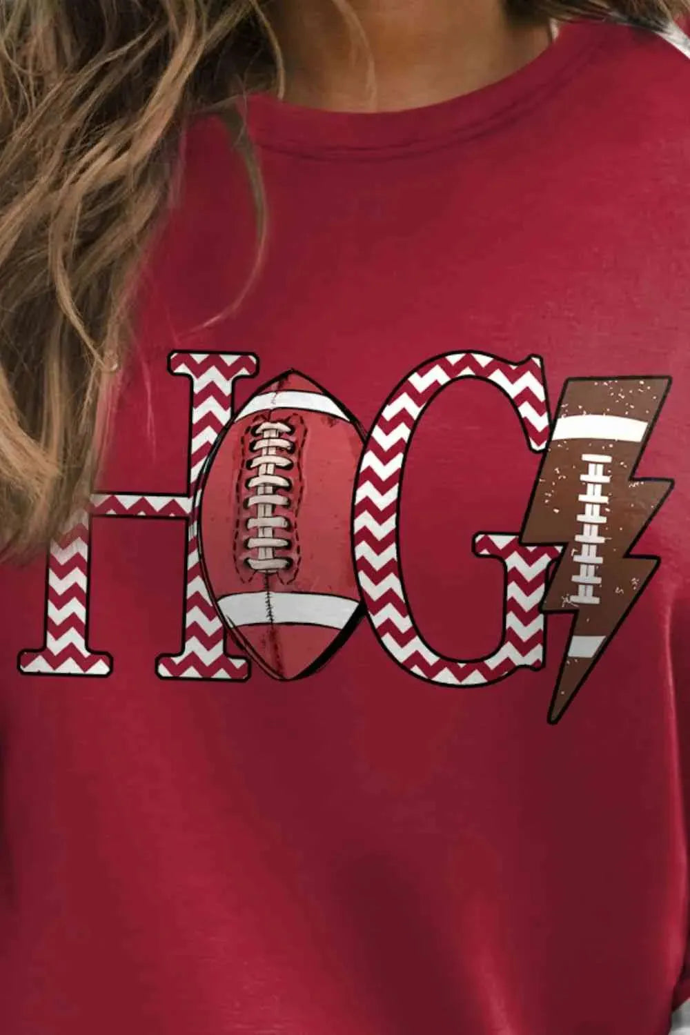 Graphic Long Sleeve T-Shirt Women's T-Shirts - Tophatter Daily Deals