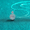 1 Carat Moissanite 925 Sterling Silver Necklace Moissanite - Tophatter Daily Deals