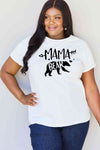 Simply Love Full Size MAMA BEAR Graphic Cotton T-Shirt Women's T-Shirts - Tophatter Daily Deals