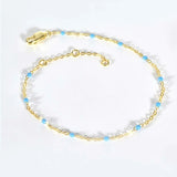 Bead 925 Sterling Silver Bracelet Bracelets - Tophatter Daily Deals