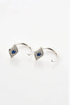 Zircon Geometric 925 Sterling Silver Earrings Earrings - Tophatter Daily Deals