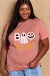 Simply Love Full Size BOO SQUAD Graphic Cotton T-Shirt Women's T-Shirts - Tophatter Daily Deals