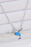 Opal Bird 925 Sterling Silver Necklace - Tophatter Deals