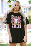 WALLEN Round Neck Short Sleeve T-Shirt Women's T-Shirts - Tophatter Daily Deals