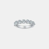 2.1 Carat 925 Sterling Silver Moissanite Heart Ring Moissanite - Tophatter Daily Deals