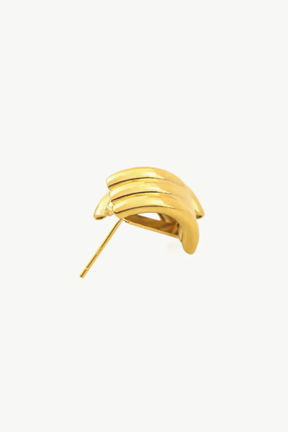 Line Design Stud Earrings Earrings - Tophatter Daily Deals