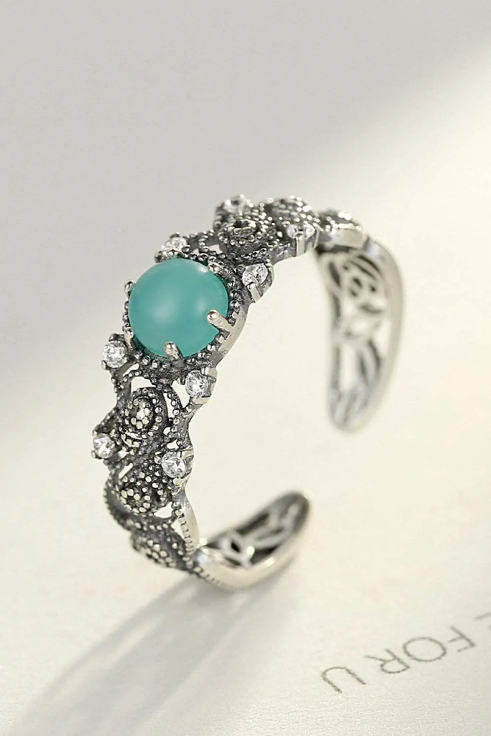 Contrast 925 Sterling Silver Open Ring Rings - Tophatter Daily Deals