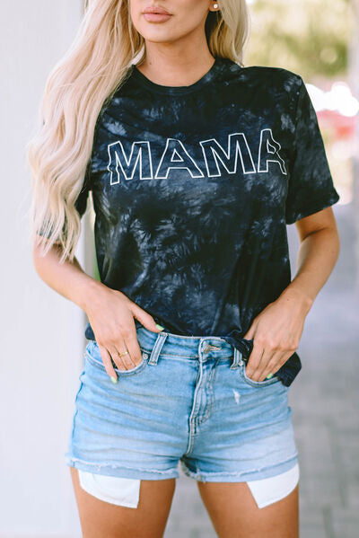 MAMA Round Neck Short Sleeve T-Shirt - Shop Exciting Products, Brands, And Tools At Tophatter. Exclusive offers. Free delivery everywhere!