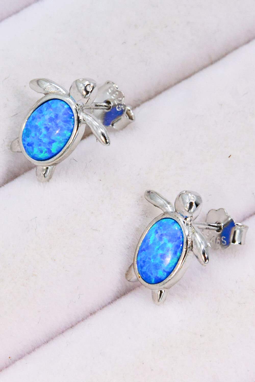 Opal Turtle Stud Earrings - Tophatter Shopping Deals - Electronics, Jewelry, Auction, App, Bidding, Gadgets, Fashion