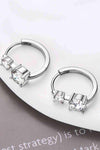 1.3 Carat Moissanite 925 Sterling Silver Earrings Moissanite - Tophatter Daily Deals