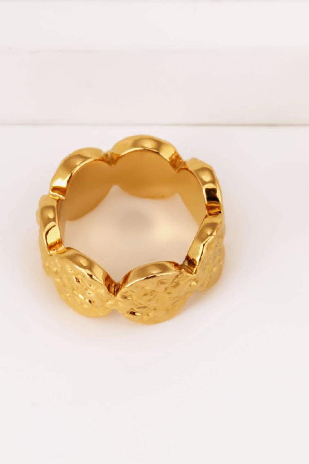 Hammered Copper Ring Rings - Tophatter Daily Deals