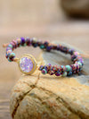 Imperial Jasper Beaded Bracelet Multicolor One Size Bracelets - Tophatter Daily Deals