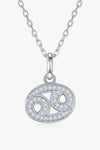 Moissanite Constellation Pendant Necklace Cancer One Size Moissanite - Tophatter Daily Deals