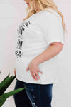 Plus Size Graphic Round Neck T-Shirt Women's T-Shirts - Tophatter Daily Deals