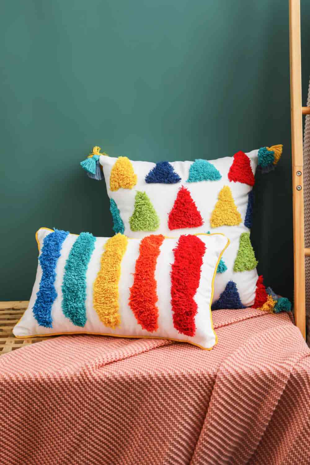 Multicolored Decorative Throw Pillow Case - Decorative Pillowcases - Tophatter's Smashing Daily Deals | We're Against Forced Labor in China