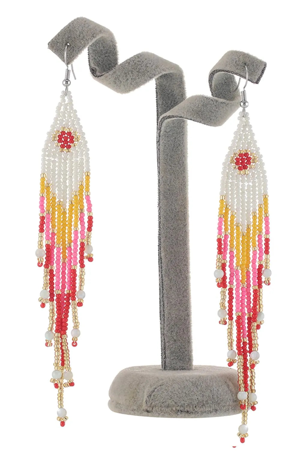 Beaded Dangle Earrings Earrings - Tophatter Daily Deals