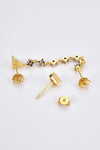 Zircon 925 Sterling Silver Mismatched Earrings Earrings - Tophatter Daily Deals