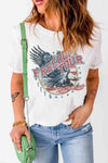 FREEDOM TOUR Graphic Tee Women's T-Shirts - Tophatter Daily Deals