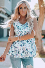Leopard Print Layered Babydoll Top Blouses - Tophatter Daily Deals