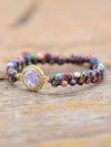 Imperial Jasper Beaded Bracelet Bracelets - Tophatter Daily Deals