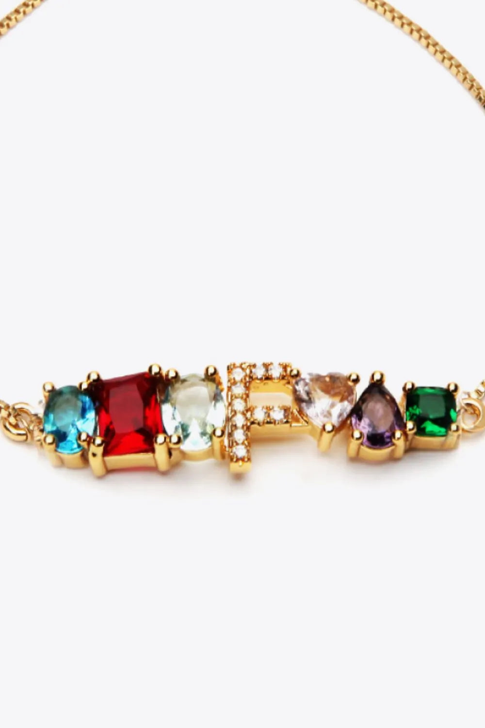 A to J Zircon Bracelet Bracelets - Tophatter Daily Deals