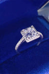 2 Carat Moissanite 925 Sterling Silver Ring Moissanite - Tophatter Daily Deals