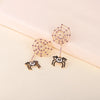 Spider Rhinestone Alloy Earrings Earrings - Tophatter Daily Deals