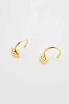 Zircon Geometric 925 Sterling Silver Earrings Earrings - Tophatter Daily Deals