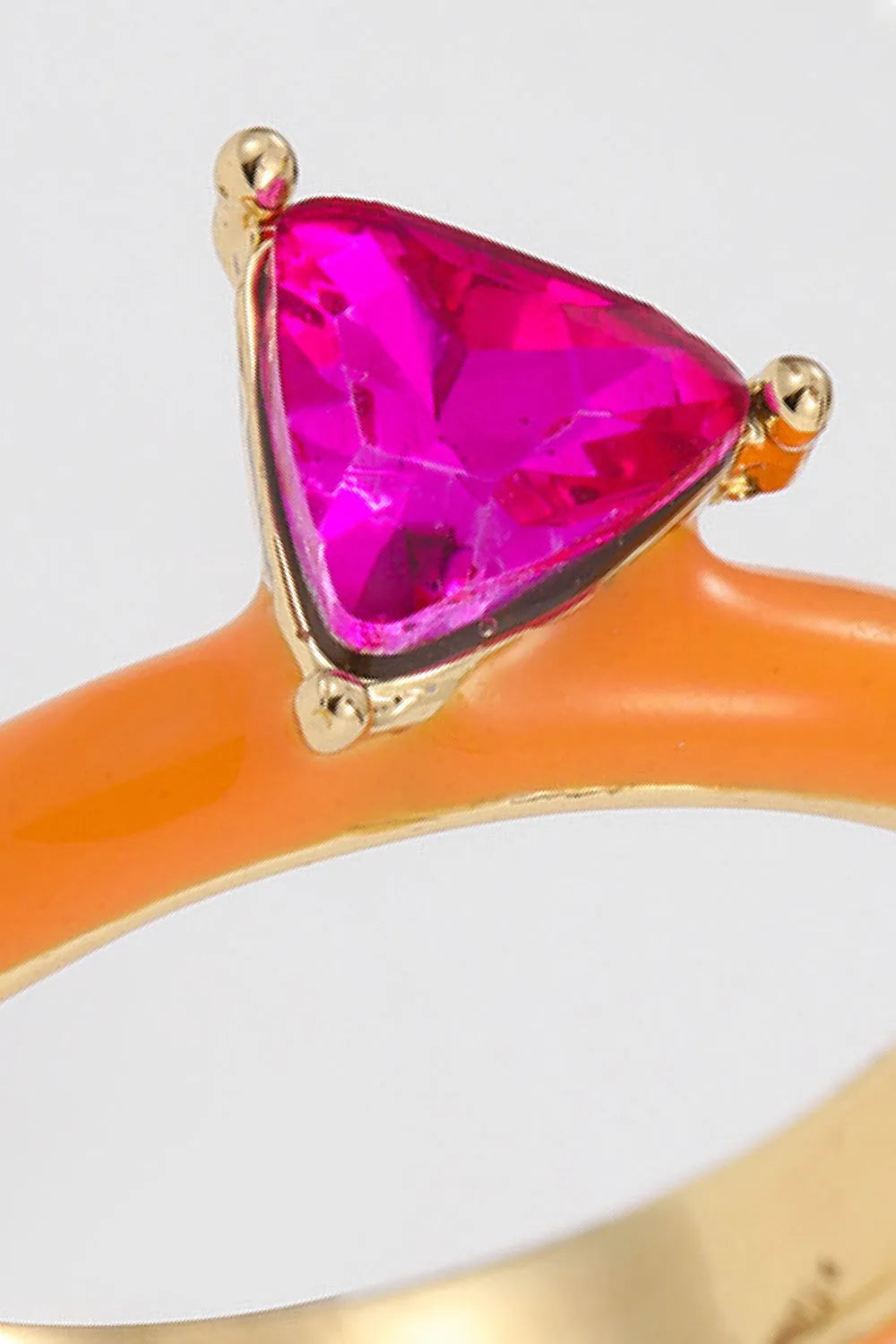 Sweet Beginnings Glass Stone Ring Rings - Tophatter Daily Deals