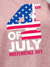 4th OF JULY INDEPENDENCE DAY Graphic Tee Women's T-Shirts - Tophatter Daily Deals