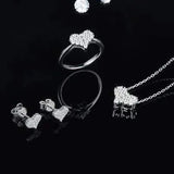 Moissanite 925 Sterling Silver Heart Bracelet Moissanite - Tophatter Daily Deals