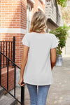 Round Neck Short Sleeve Tee Women's T-Shirts - Tophatter Daily Deals