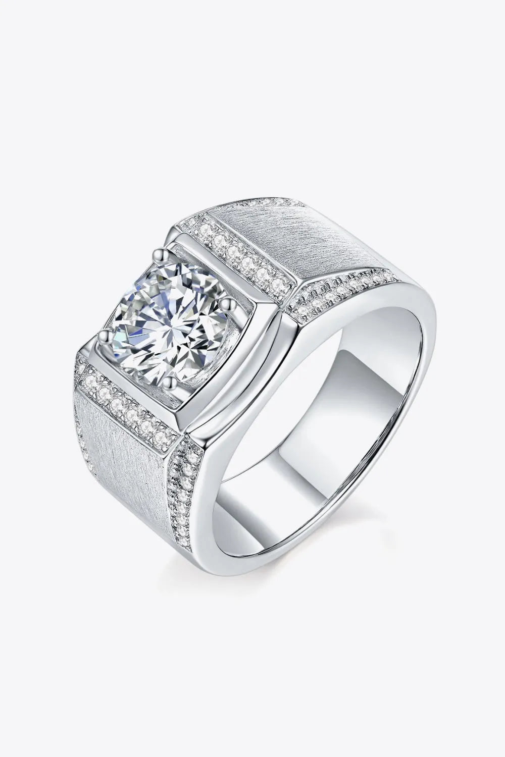 So Charmed 1 Carat Moissanite Ring Moissanite - Tophatter Daily Deals