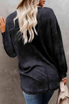 V-Neck Long Sleeve Top Blouses - Tophatter Daily Deals