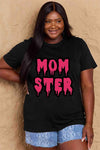 Simply Love Full Size MOM STER Graphic Cotton T-Shirt Women's T-Shirts - Tophatter Daily Deals