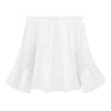 Off-Shoulder Frill Trim Blouse Blouses - Tophatter Daily Deals