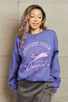 Sweet Claire "Support Your Local Cowgirl" Oversized Crewneck Sweatshirt - Tophatter Deals