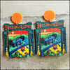 Halloween Drop Earrings Style C One Size Earrings - Tophatter Daily Deals