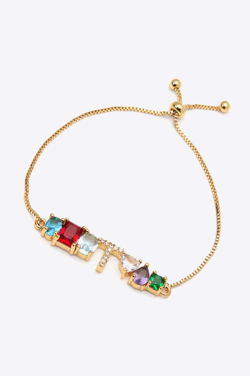 K to T Zircon Bracelet Bracelets - Tophatter Daily Deals