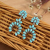 Artificial Turquoise Drop Earrings Earrings - Tophatter Daily Deals
