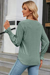 V-Neck Flounce Sleeve T-Shirt Women's T-Shirts - Tophatter Daily Deals