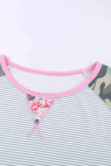 Plus Size Printed Baseball Tee Women's T-Shirts - Tophatter Daily Deals
