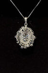 2 Carat Moissanite 925 Sterling Silver Necklace Moissanite - Tophatter Daily Deals