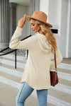 Long Sleeve Hooded Blouse Blouses - Tophatter Daily Deals