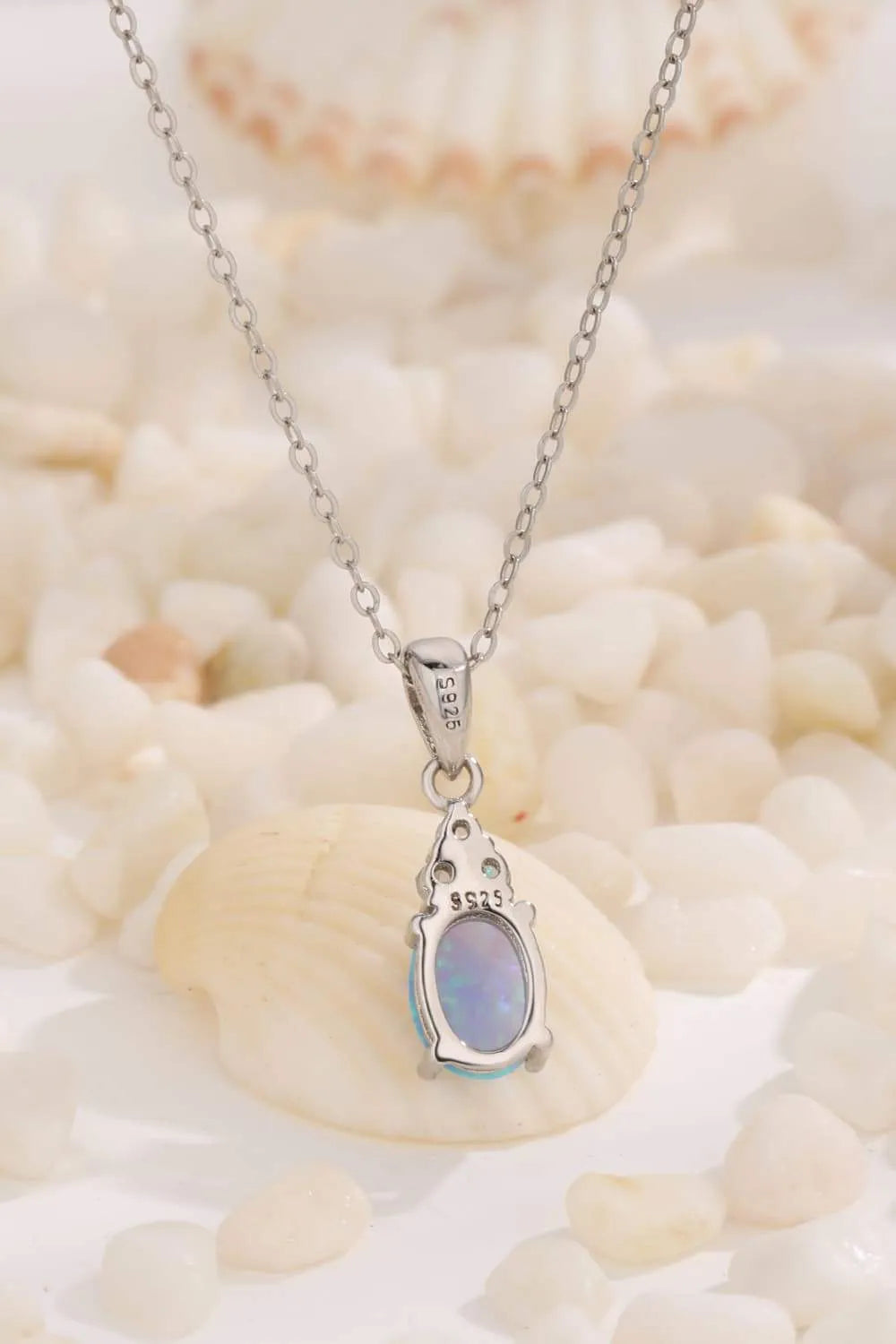 Find Your Center Opal Pendant Necklace Opal - Tophatter Daily Deals