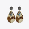 Turquoise Cactus Dangle Earrings Earrings - Tophatter Daily Deals