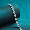 3.2 Carat Moissanite 925 Sterling Silver Bracelet Moissanite - Tophatter Daily Deals