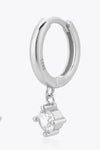 Inlaid Zircon Huggie Drop Earrings Earrings - Tophatter Daily Deals