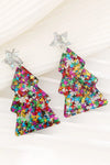 Christmas Tree Acrylic Earrings Earrings - Tophatter Daily Deals