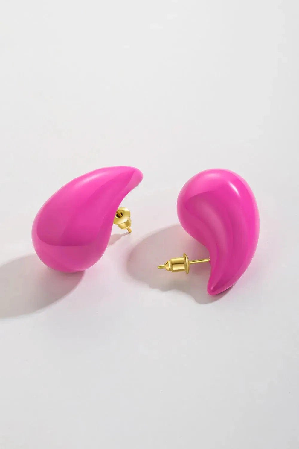 Big Size Water Drop Brass Earrings Earrings - Tophatter Daily Deals